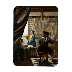 Ímã Johannes Vermeer - A Alegoria da Pintura