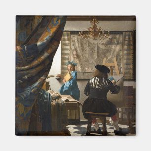 Imã Johannes Vermeer - A Alegoria da Pintura