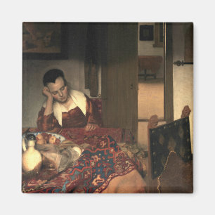 Imã Johannes Vermeer A Maid Assonando