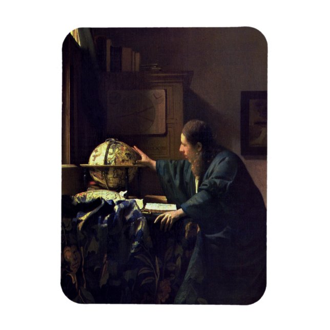 Ímã Johannes Vermeer Astronomer (Vertical)
