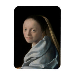 Ímã Johannes Vermeer - Estudo de uma Jovem Mulher