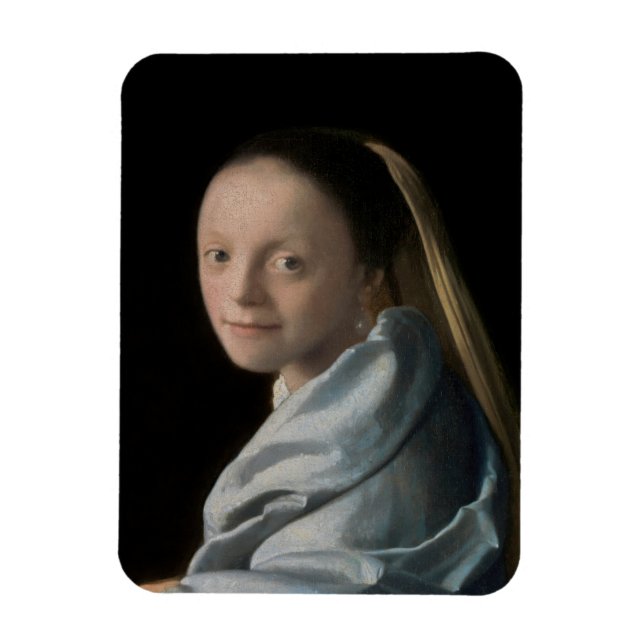 Ímã Johannes Vermeer - Estudo de uma Jovem Mulher (Vertical)