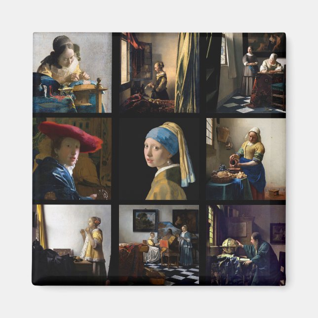 Imã Johannes Vermeer - Grelha de Mastercastas (Frente)