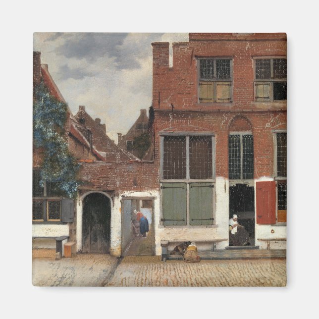Imã Johannes Vermeer - Little Street (Frente)