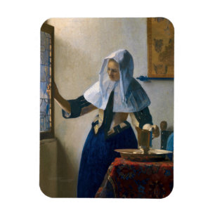 Ímã Johannes Vermeer - Mulher com Pitcher de Água