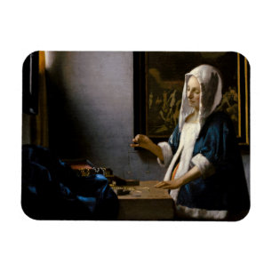 Ímã Johannes Vermeer - Mulher Equilibrando
