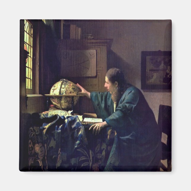 Imã Johannes Vermeer - O Astronomer (Frente)