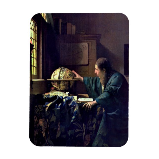 Ímã Johannes Vermeer - O Astronomer (Vertical)
