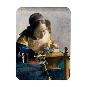Ímã Johannes Vermeer - O Lacemaker