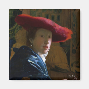 Imã Johannes Vermeer - Rapariga com Chapéu Vermelho