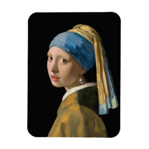 Ímã Johannes Vermeer - Rapariga com um Ouriço de Pér