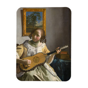 Ímã Johannes Vermeer - Tocador de Violão