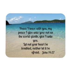 Ímã John 14:27 Paz Eu saio com você
