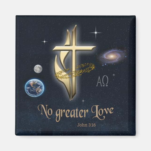 Imã John 3:16 (Frente)