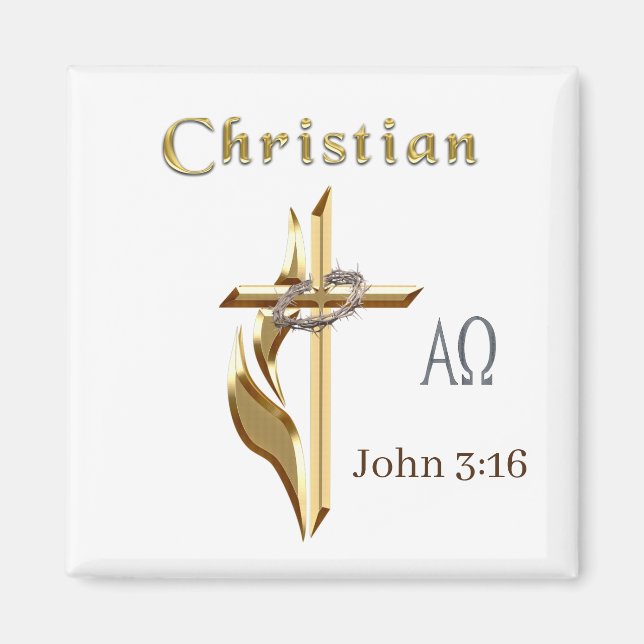 Imã JOhn 3:16 (Frente)