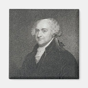 Imã John Adams, gravado por James Barton Longacre (179