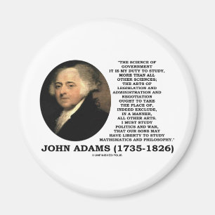 Imã John Adams Science Of Governo Politics Cote