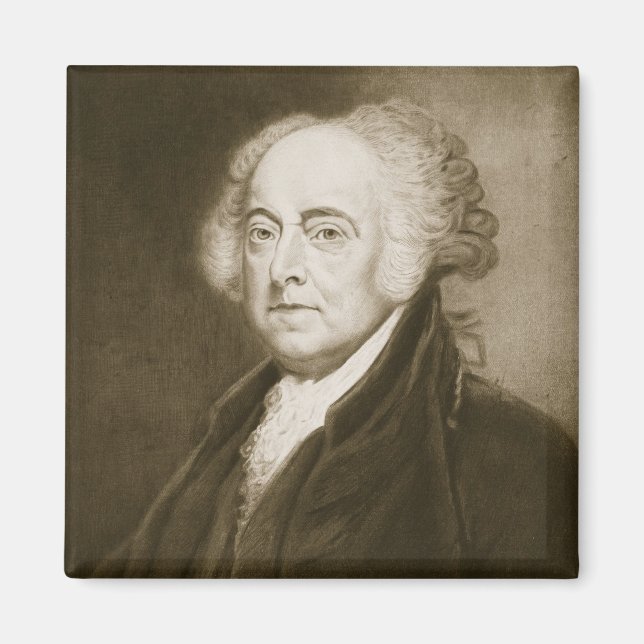 Imã John Adams, segundo Presidente dos Estados Unidos  (Frente)