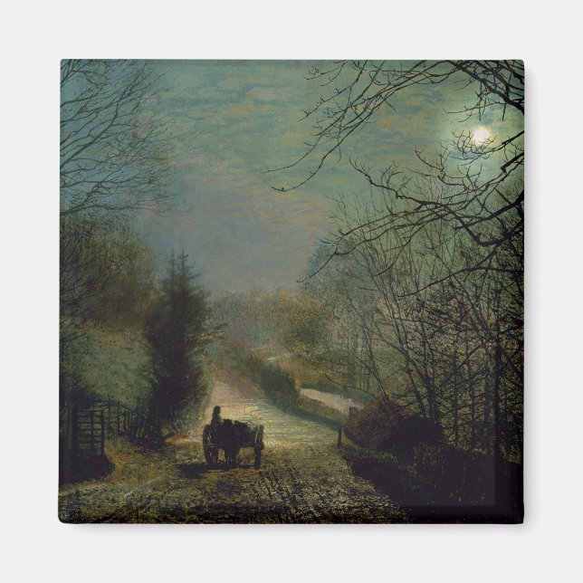 Imã John Atkinson Grimshaw | Forge Valley (Frente)
