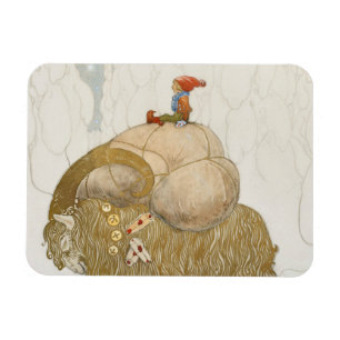 Ímã John Bauer - a cabra do Natal