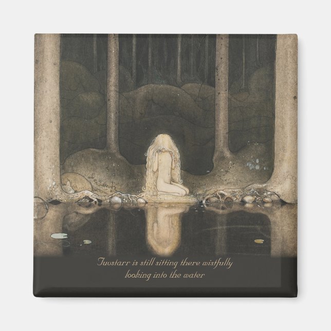 Imã John Bauer Tuvstarr pela floresta tropical CC1038 (Frente)