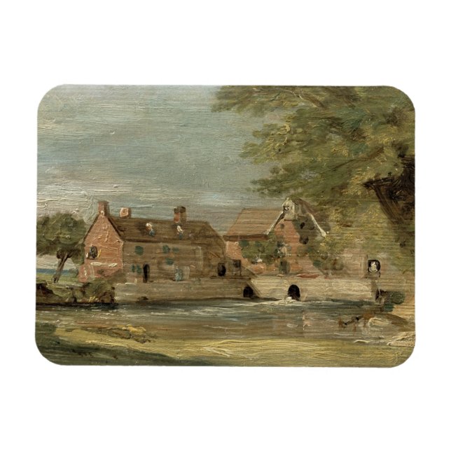 Ímã John Constable | Flatford Mill (óleo no painel) (Horizontal)