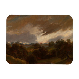 Ímã John Constable - Hampstead, Stormy Sky