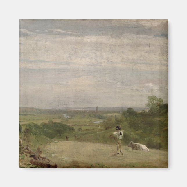 Imã John Constable | Manhã de Verão: Dedham de Langh (Frente)