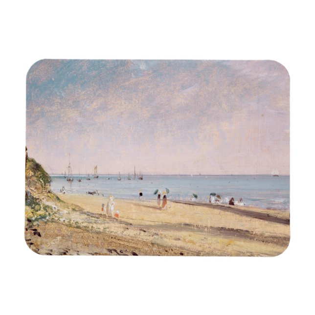 Ímã John Constable | Praia de Brighton (óleo na canvas (Horizontal)