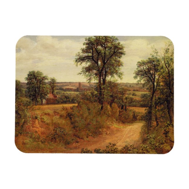 Ímã John Constable | Uma faixa perto de Dedham, c.1802 (Horizontal)