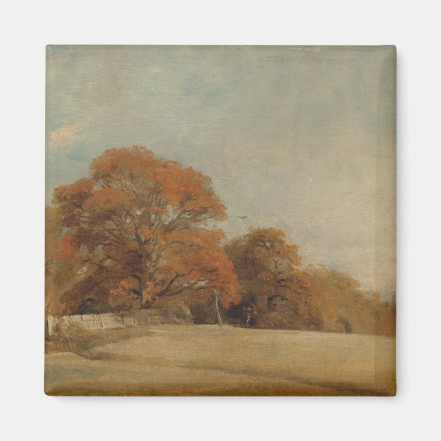 Imã John Constable | Uma paisagem natural em East Ber (Frente)