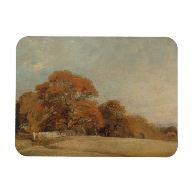 Ímã John Constable | Uma paisagem natural em East Ber (Horizontal)