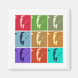 Imã John F Kennedy Pop Art