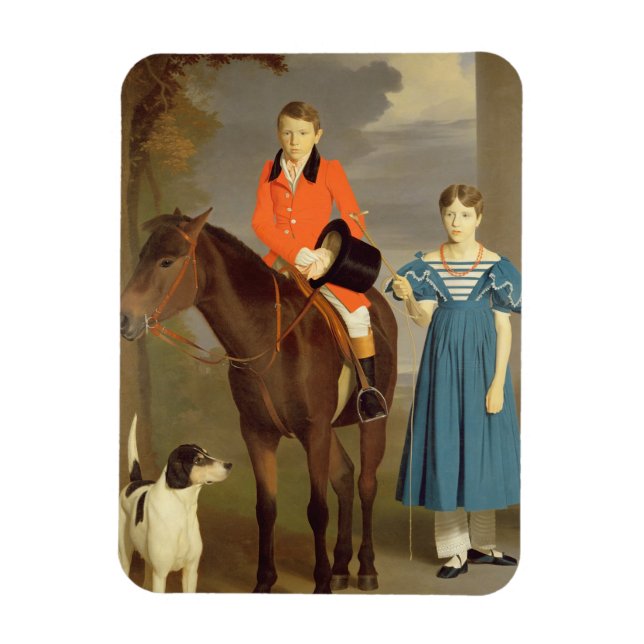 Ímã John Gubins Newton e a sua Irmã Mary, 1832-33 ( (Vertical)