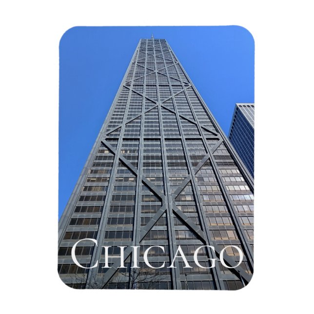 Ímã John Hancock Building Chicago, Illinois (Vertical)