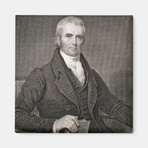 Imã John Marshall (1755-1835), gravado pelo calcinador