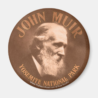 Imã John Muir Magnet 1 Round