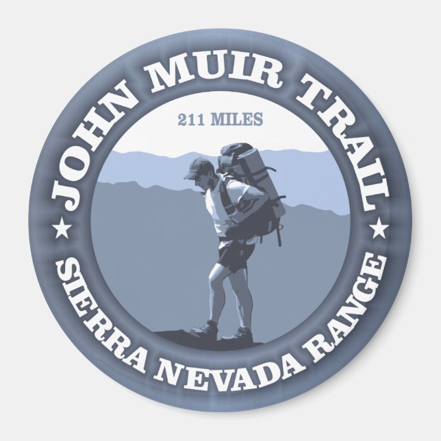 Imã John Muir Trail (Frente)