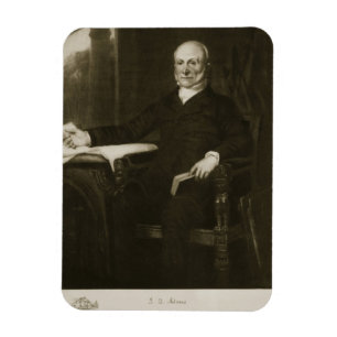 Ímã John Quincy Adams, 6o presidente do Sta unido
