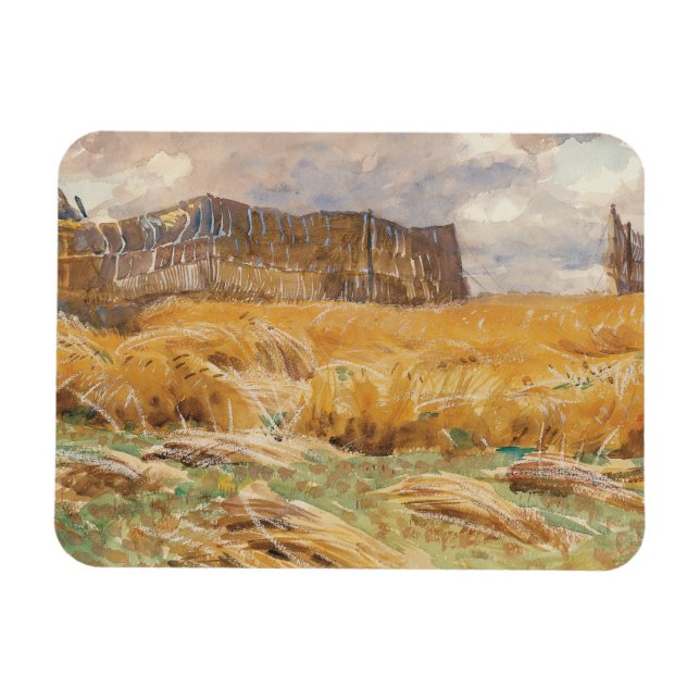 Ímã John Singer Sargent - Campo Camuflado na França (Horizontal)