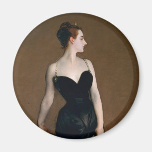 Imã John Singer Sargent Madame X Retrato Clássico