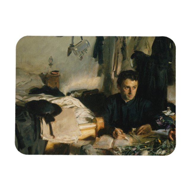 Ímã John Singer Sargent - Padre Sebastiano (Horizontal)