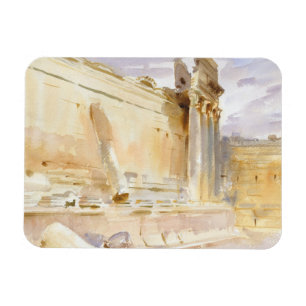 Ímã John Singer Sargent - templo do Baco, Baalbek