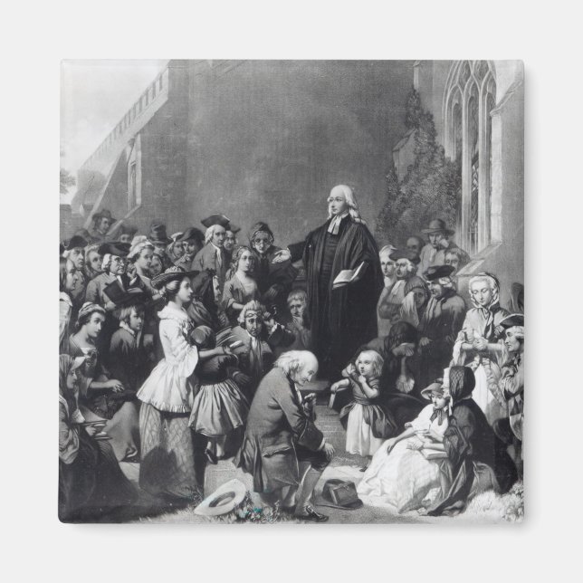 Imã John Wesley pregando (Frente)