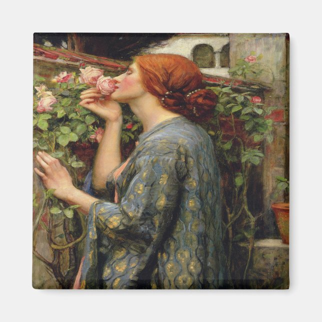 Imã John William Waterhouse - A Alma Da Rosa (Frente)