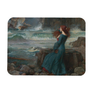 Ímã John William Waterhouse - Miranda - a tempestade