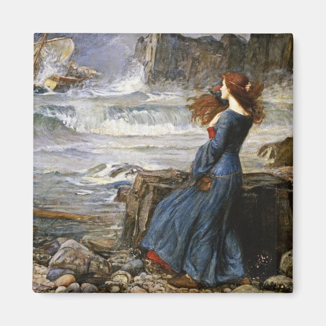 Imã John William Waterhouse - Miranda - O Tempest (Frente)