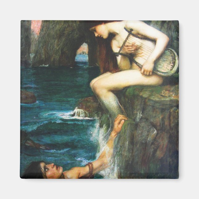 Imã John William Waterhouse O Magnet Siren (Frente)