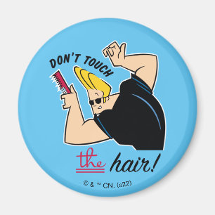 Imã Johnny Bravo Comb - Não toque no cabelo!
