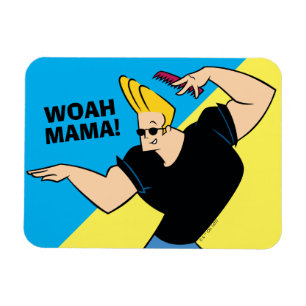 Ímã Johnny Bravo Combing Hair